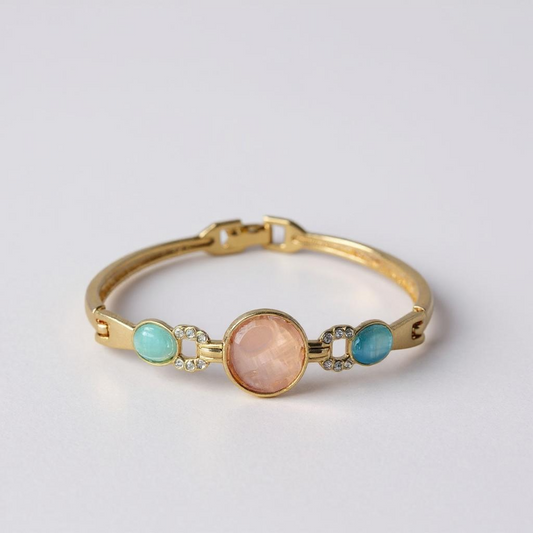 Serena Harmony Gemstone Bangle